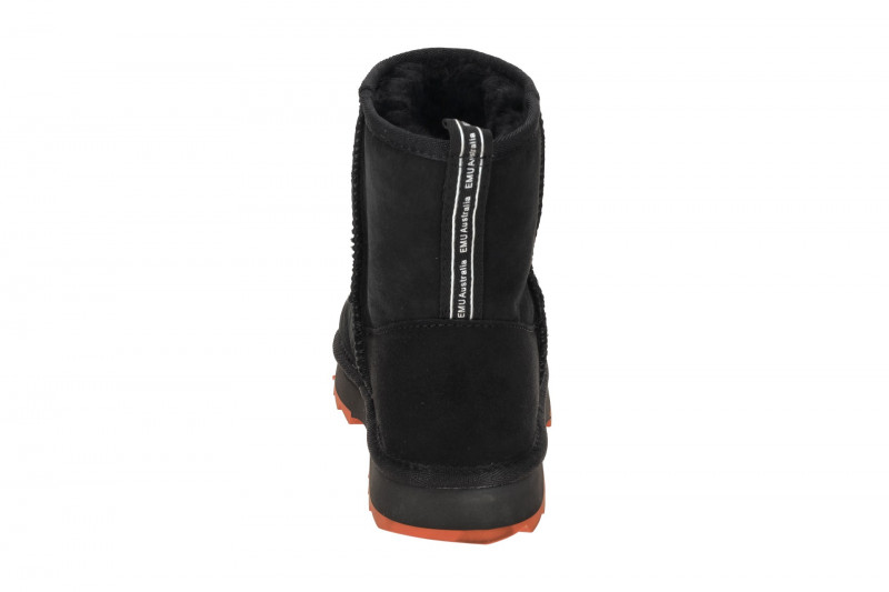 EMU Sharky Mini Stiefel schwarz Lammfell Boots
