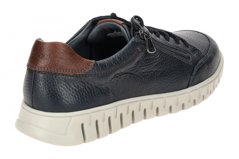 Waldläufer Baldo Schuhe Sneaker blau H-Weite 907002