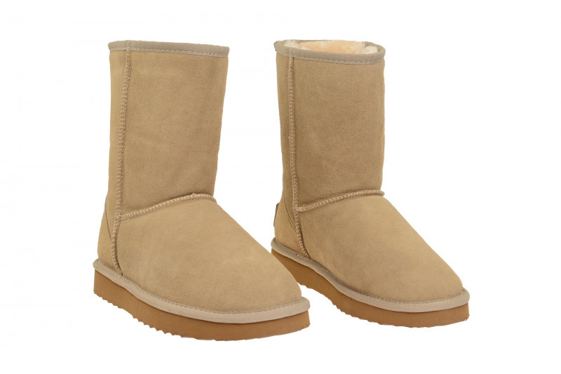 Oog Stiefel beige Teddy Fell Boots B5825