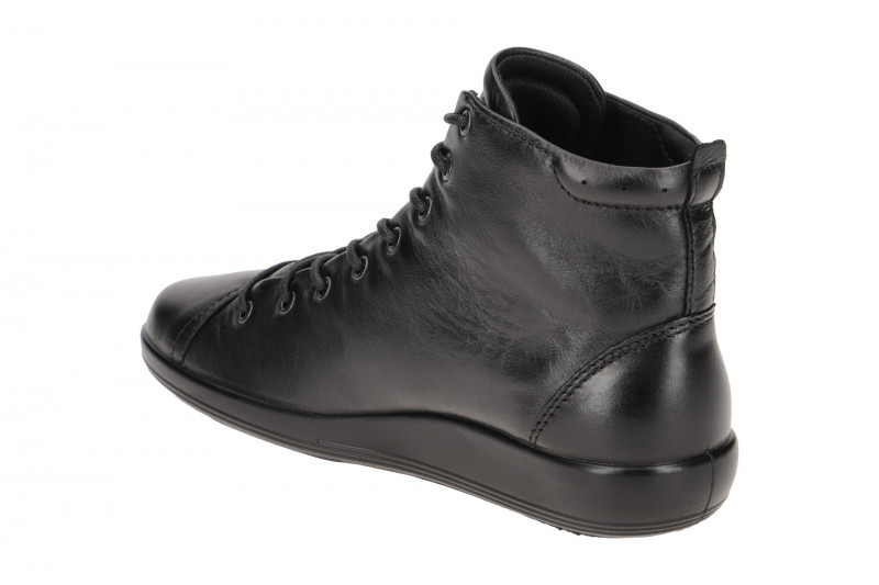 Ecco Soft 2 Damen Stiefelette schwarz