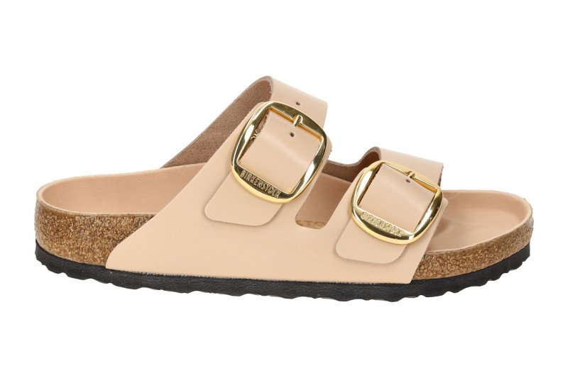 Birkenstock Arizona Big Buckle Pantolette new beige Normal-Weit 1026478