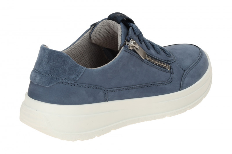 Legero Sprinter Schuhe Sneaker blau Nubuck 297