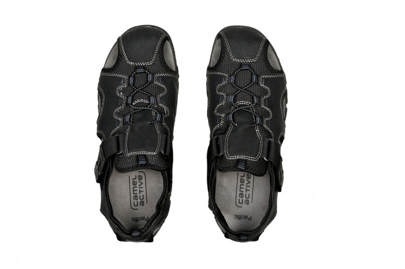 camel active Pacific Herren Sandale schwarz - 319.17.01