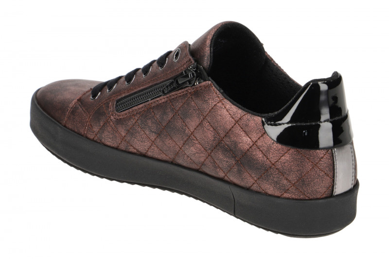 Geox Blomiee Schuhe Sneakers rot wine D046HA