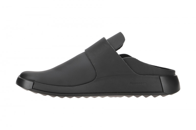 Ecco Cozmo Clog Herren Pantolette schwarz Klett 523814
