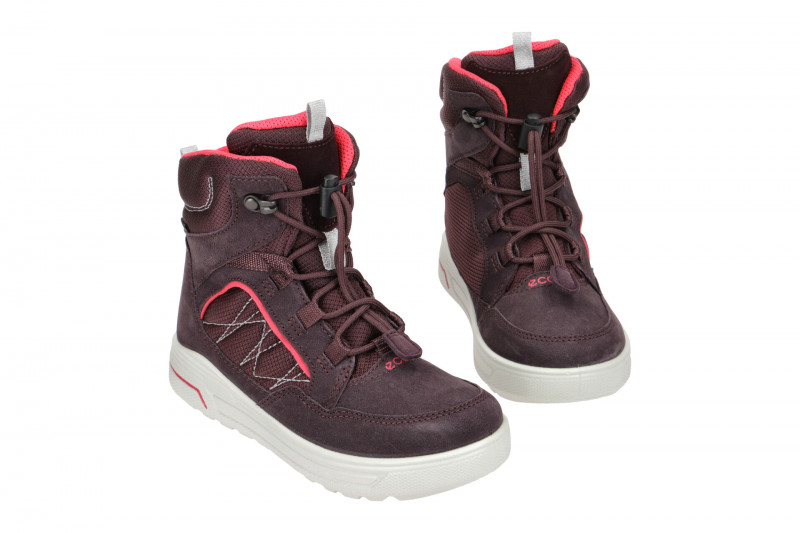 ecco Urban Winter Kinderstiefel lila Gore-Tex