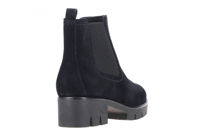 Gabor Stiefelette dunkelblau Velour 31.710.16