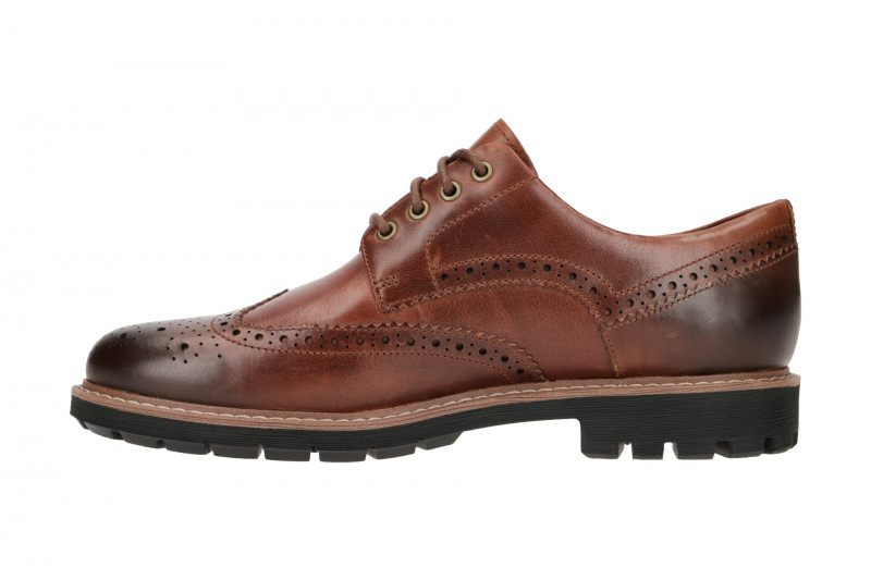 Clarks Batcombe Schuhe braun Budapester