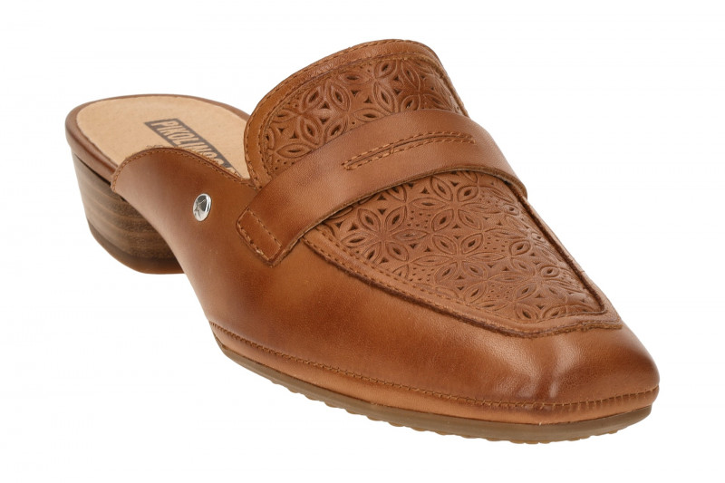 Pikolinos Alameda Pantoletten braun Blüten W1N-5899