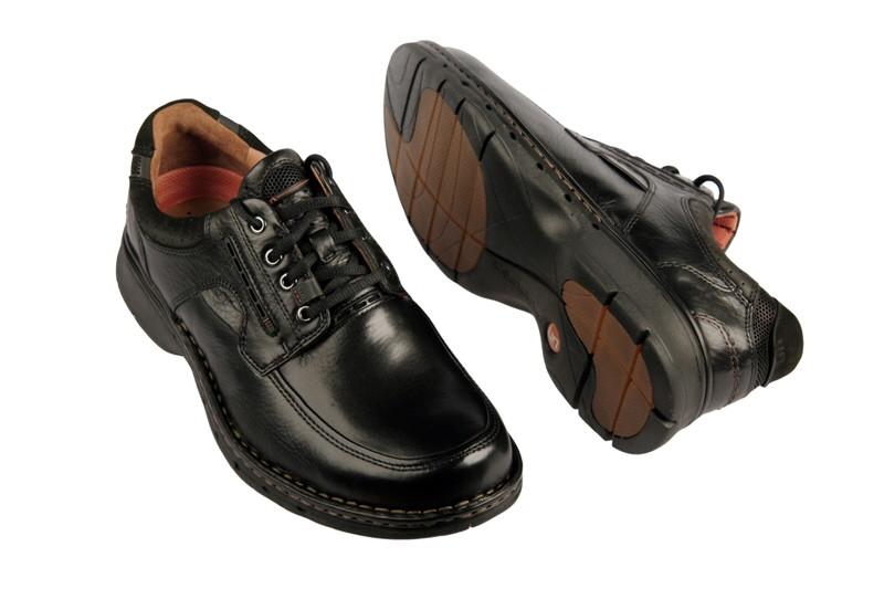 Clarks Un Bend Schuhe schwarz Herren