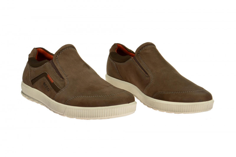 ecco Ennio Schuhe braun Herren Slipper