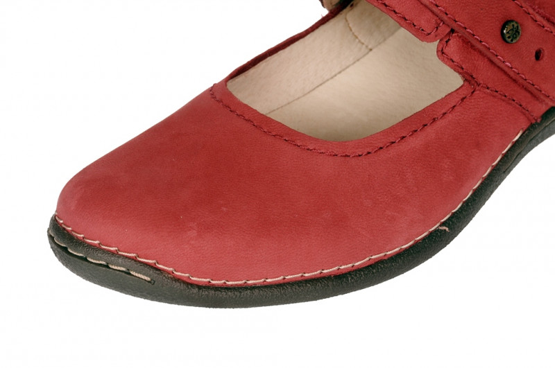 camel active Marrakesh Slipper in rot Mary Jane