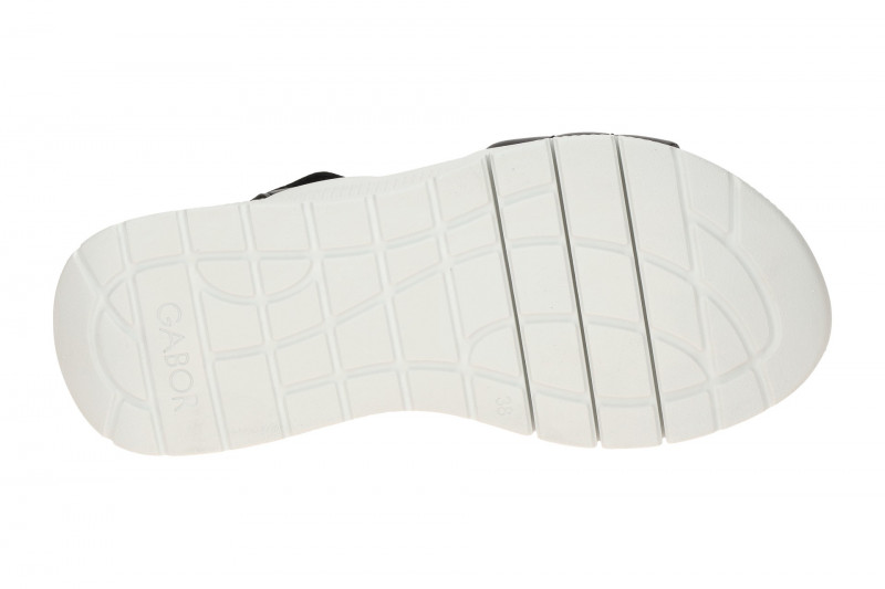 Gabor Sandale schwarz Glattleder 84.610.27