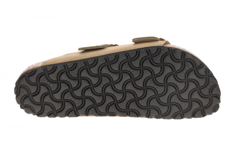 Birkenstock Arizona Big Buckle Pantolette braun tabacco Schmal 1030395