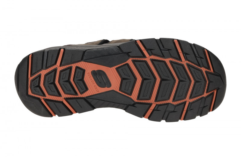 Skechers Tresmen Sandale braun Slip-Ins geschlossen 205187