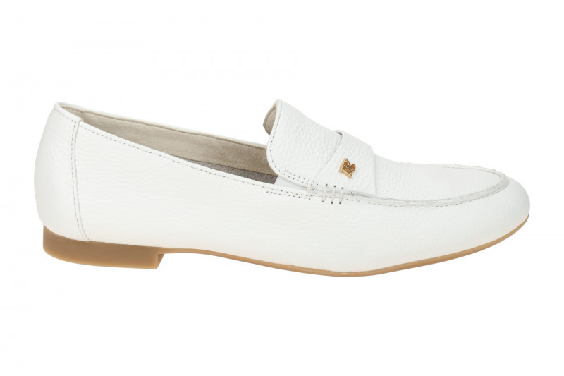 Paul Green Schuhe Loafer weiß Slipper 1056