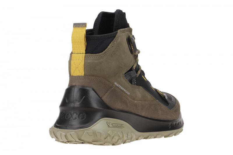 Ecco Ult-Trn Stiefel grün schwarz Waterproof 824274