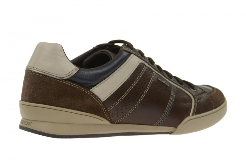 Geox Kristof Schuhe dunkel-braun U620EA Gr. 45