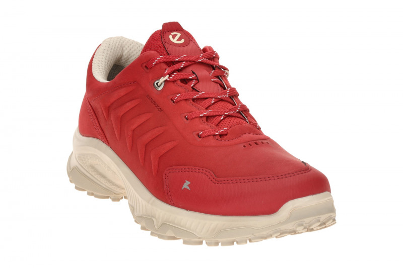Ecco Receptor Schuhe rot Damen Waterproof 854323
