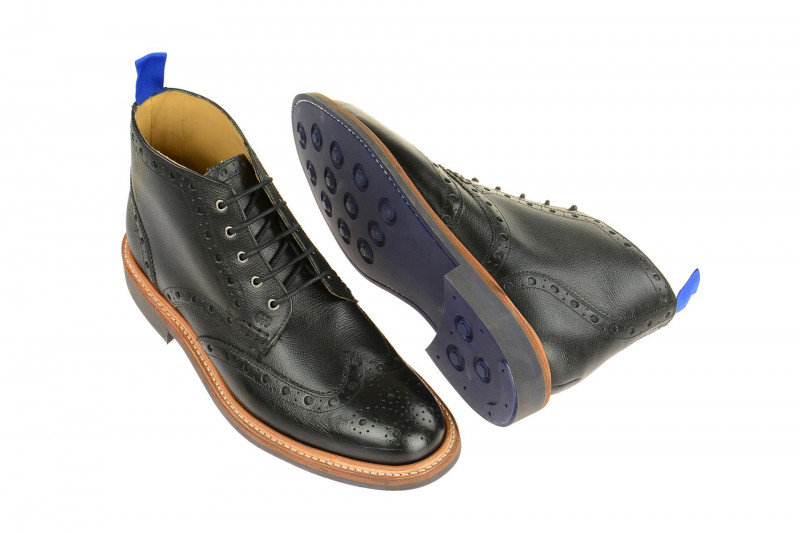 Gordon & Bros Harry Stiefel schwarz Rahmengenäht 5039-H