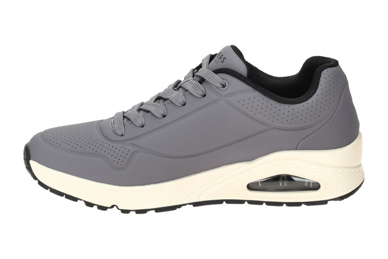 Skechers Uno Schuhe grau charcoal Herren Sneakers 52458