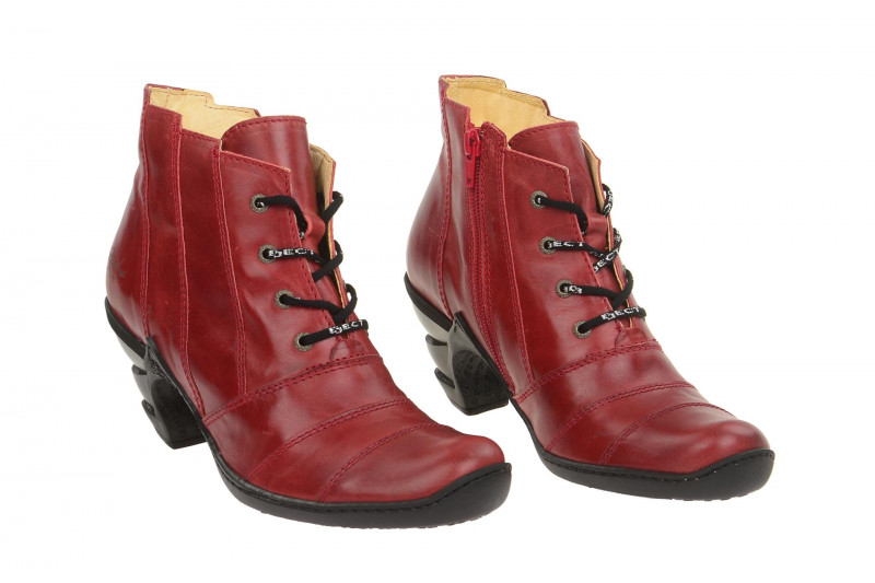 Eject elegante Stiefelette Multy rot