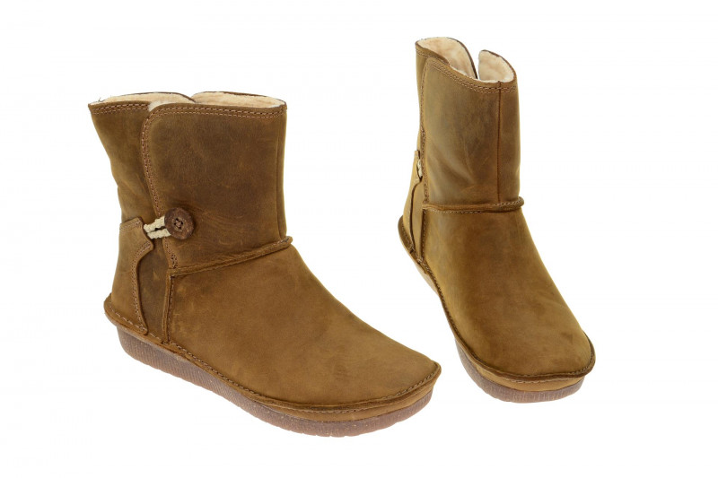 Clarks Lima Caprice Stiefel braun