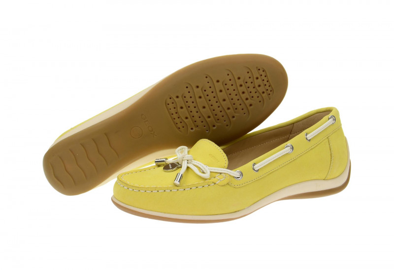Geox Yuki Slipper gelb - D3255A