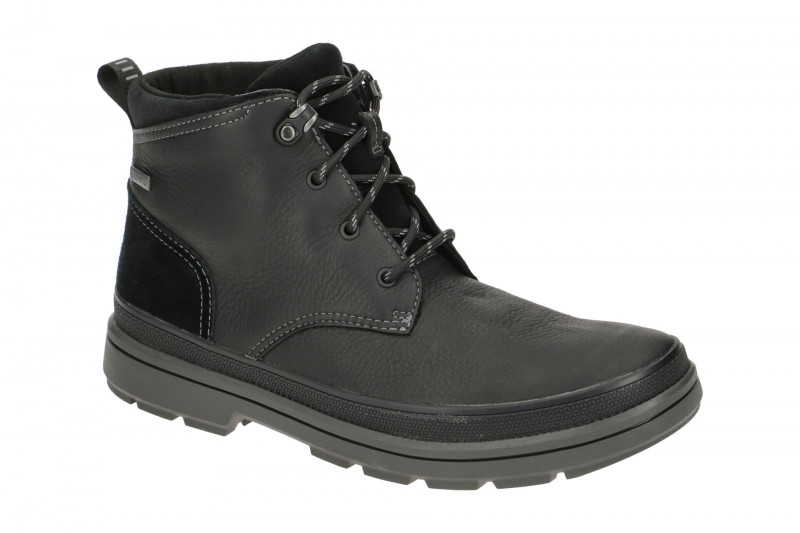 Clarks Rushway Mid Stiefel schwarz Gore-Tex