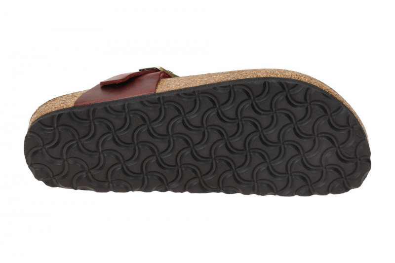 Birkenstock Gizeh Braided Pantolette dunkelrot SCHMAL 1027930