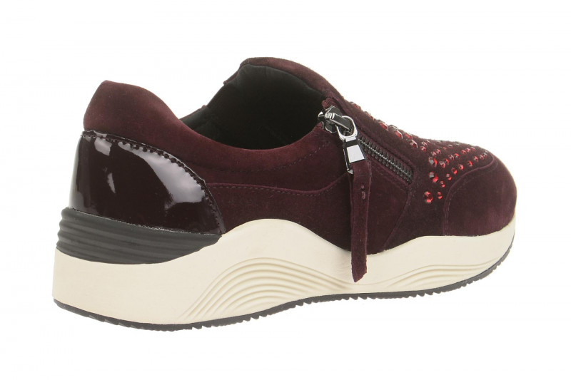 Geox Omaya Schuhe rot Slipper D640SC