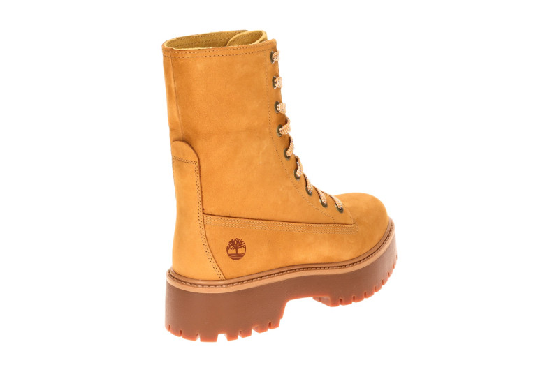 Timberland Stone Street Stiefel Damen gelb Boots gekrempelt 0A5SAH