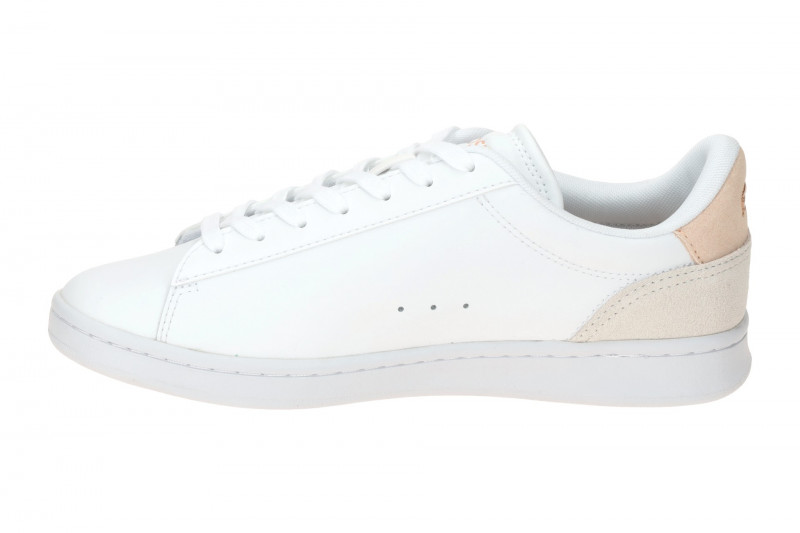 Lacoste Carnaby Set Schuhe Sneakers weiß rosa Damen 0016