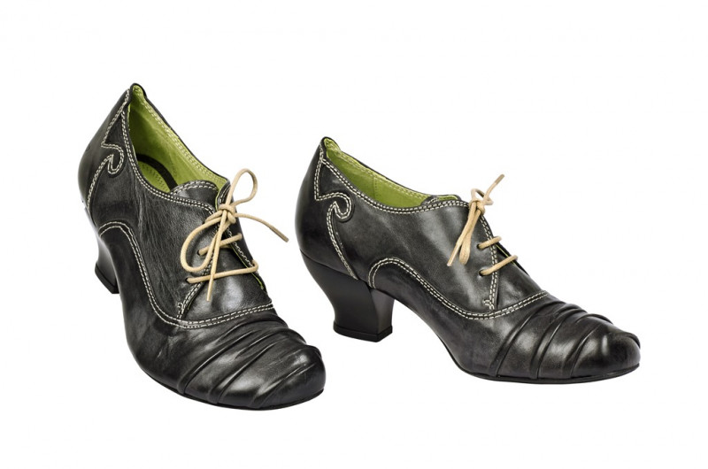 Tiggers Ginger 101 Schnür- Pumps in schwarz TU131-Ginger 101